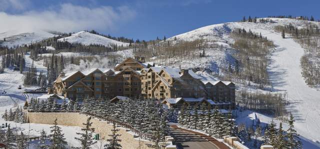 View of Montage Deer Valley with Deer Valley Resort in the background