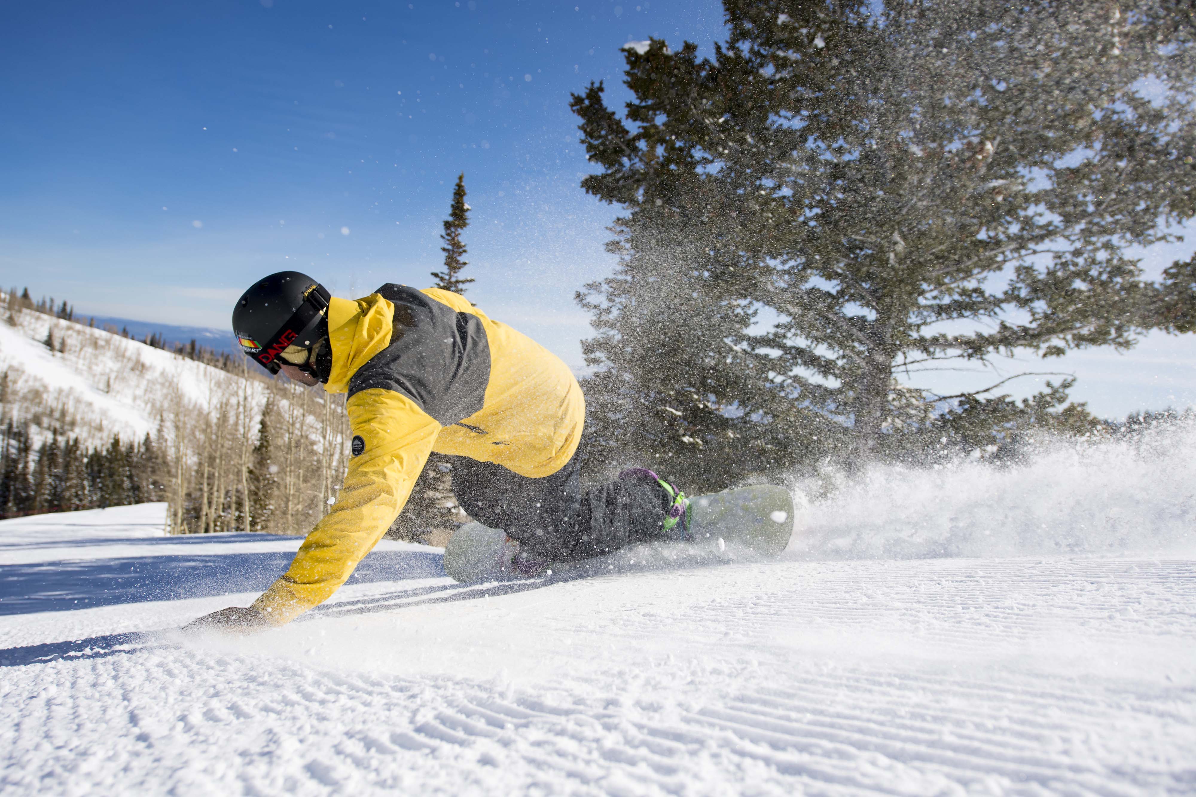 Snowboarding at Park City Mountain