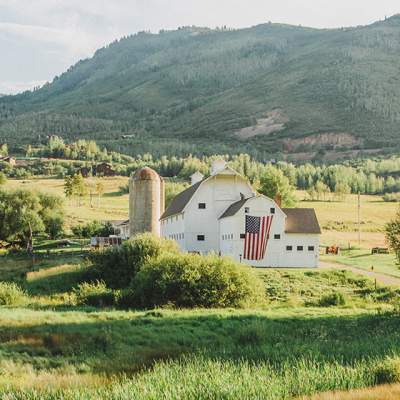 McPolin Farm is a favorite historic site in Park City, Utah