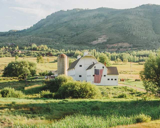 McPolin Farm is a favorite historic site in Park City, Utah