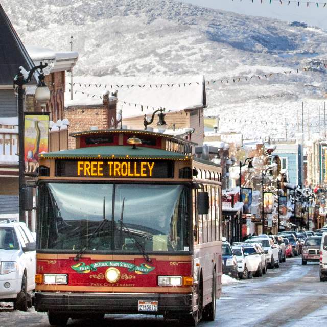 Trolley on Main Street