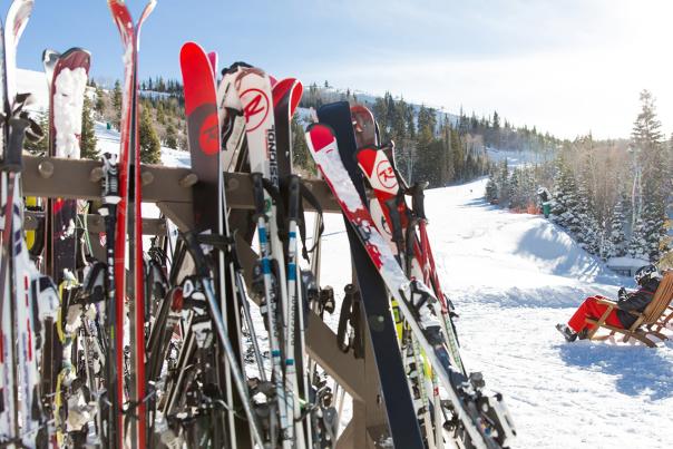 Ski Rack at Deer Valley