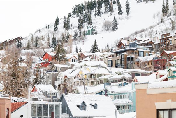 Old Town in Park City, Utah