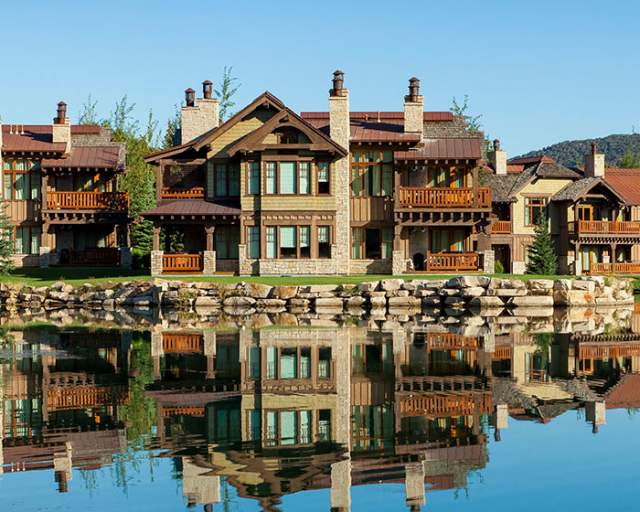 Hotel Park City is on the public golf course