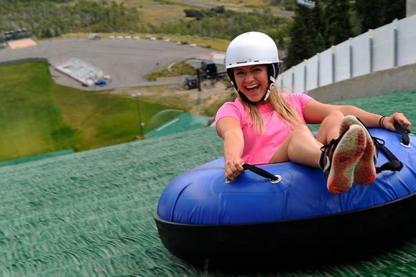 Extreme Tubing at Utah Olympic Park