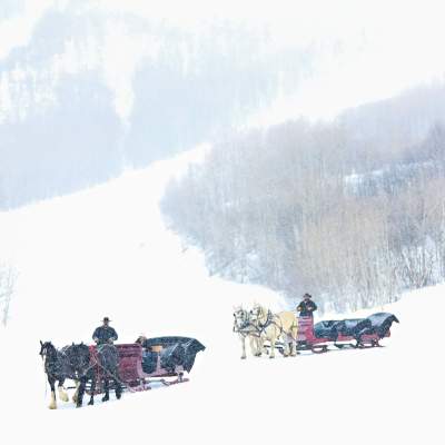 Snowed Inn Sleigh Ride and Dinner is a Unique Park City Experience for the Whole Family