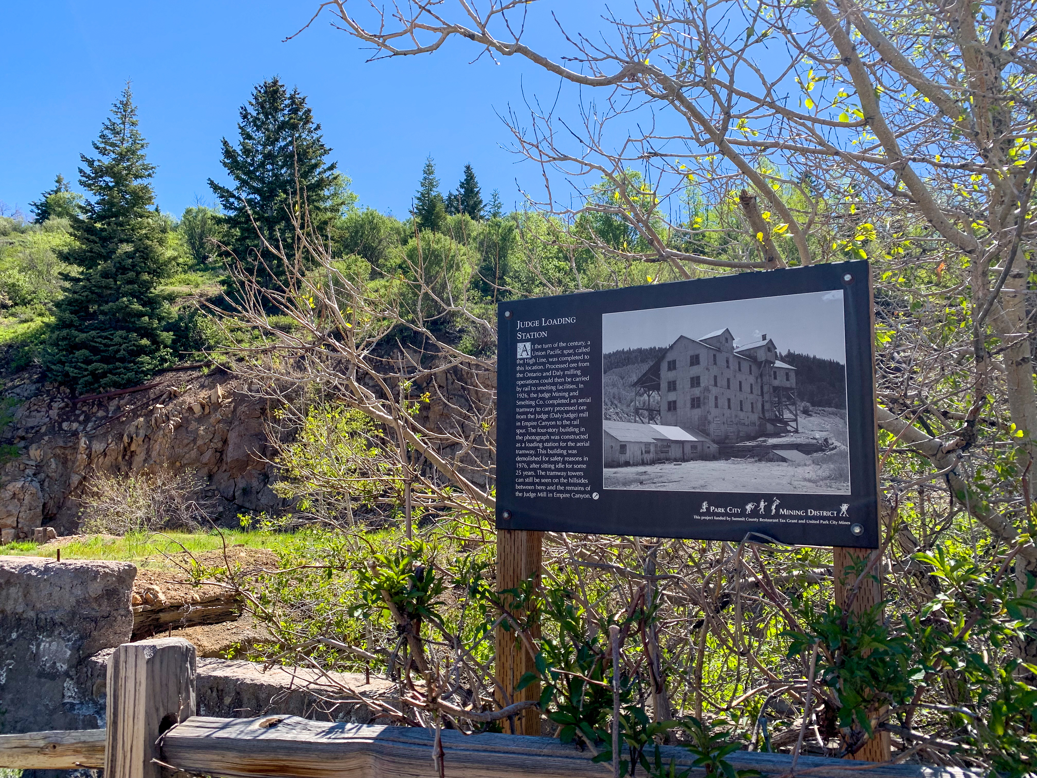 Information Sign for Mine Site