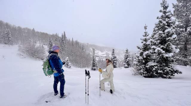 Take a Snowshoeing Tour Through Historic Mining Sites With White Pine Touring