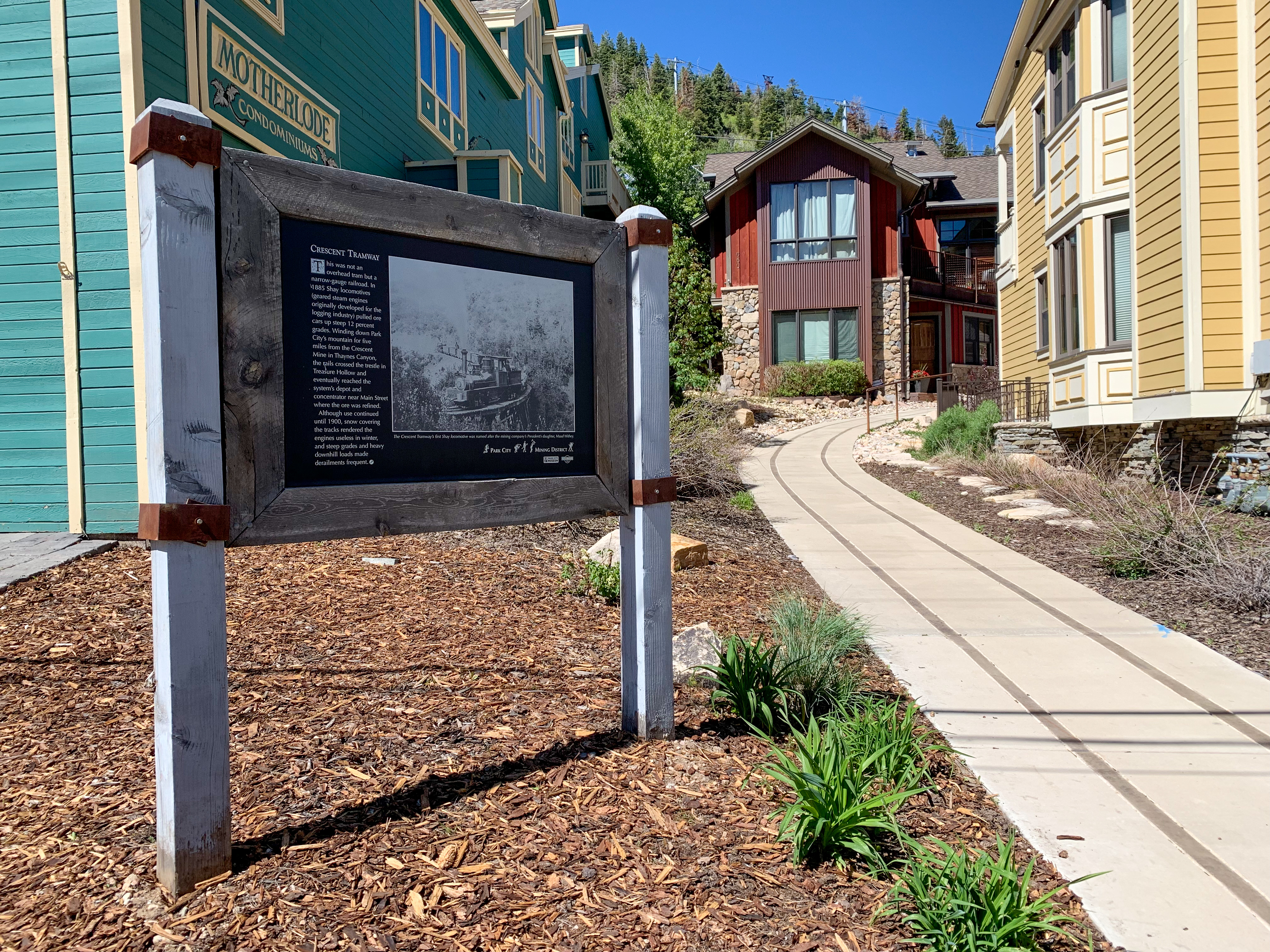 Sign with Historical Information