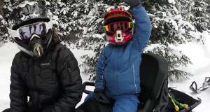 Park City First Timers: Snowmobiling