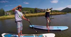 Park City First Timers: Stand Up Paddleboarding