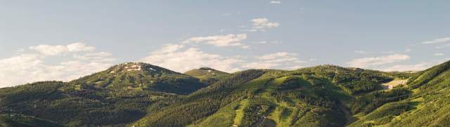 Park City Mountains in the Summer