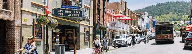 Biking Downtown