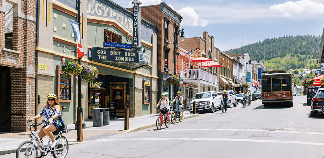 Biking Downtown