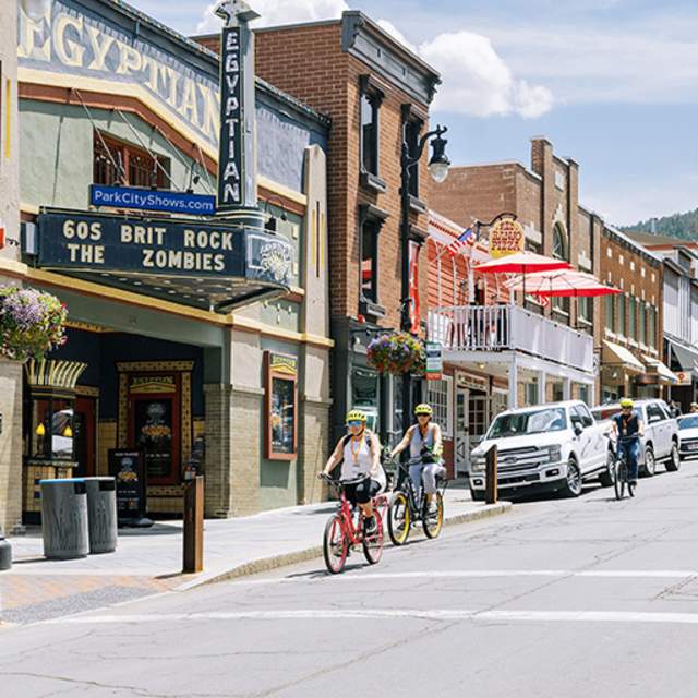 Biking Downtown